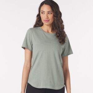 Glyder | Do No Harm Crew T-Shirt | M | Sage | NWOT